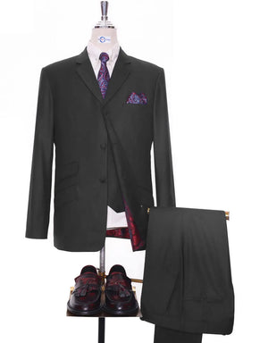 3 Piece Suit | Essential Charcoal Grey Suit Modshopping Clothing