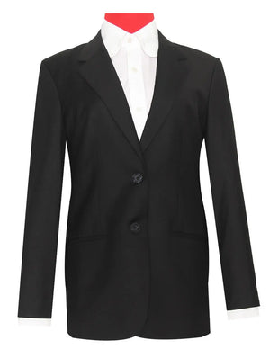 Black Jacket | Black Color 2 Button Womens Jacket Modshopping Clothing