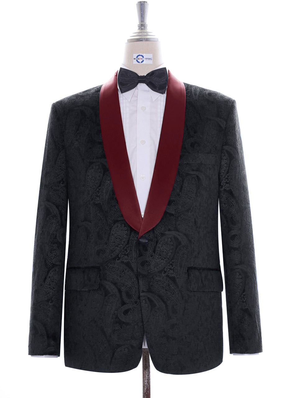Black Paisley Tuxedo