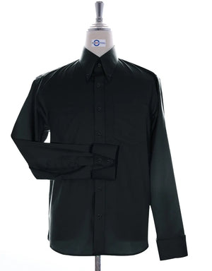 Button Down Black Color Shirt Modshopping Clothing