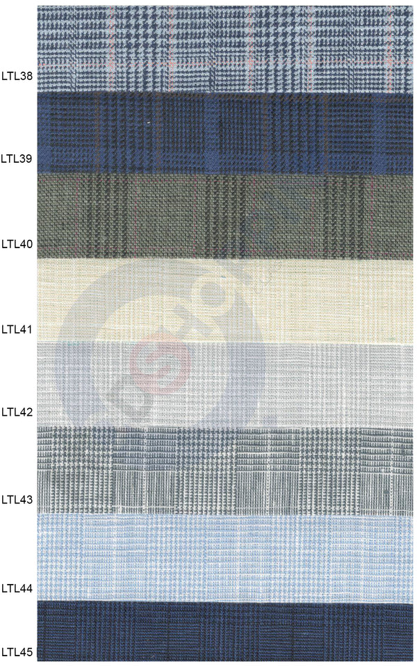 Bespoke 2 Piece Suit - 100% Pure Italian Linen Fabric