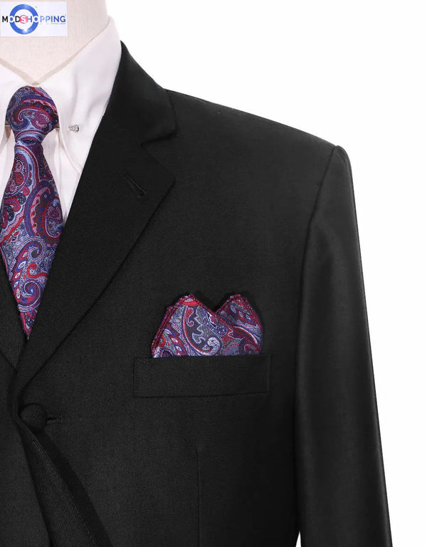 3 Piece Suit | Essential Black Suit For Men Modshopping Clothing