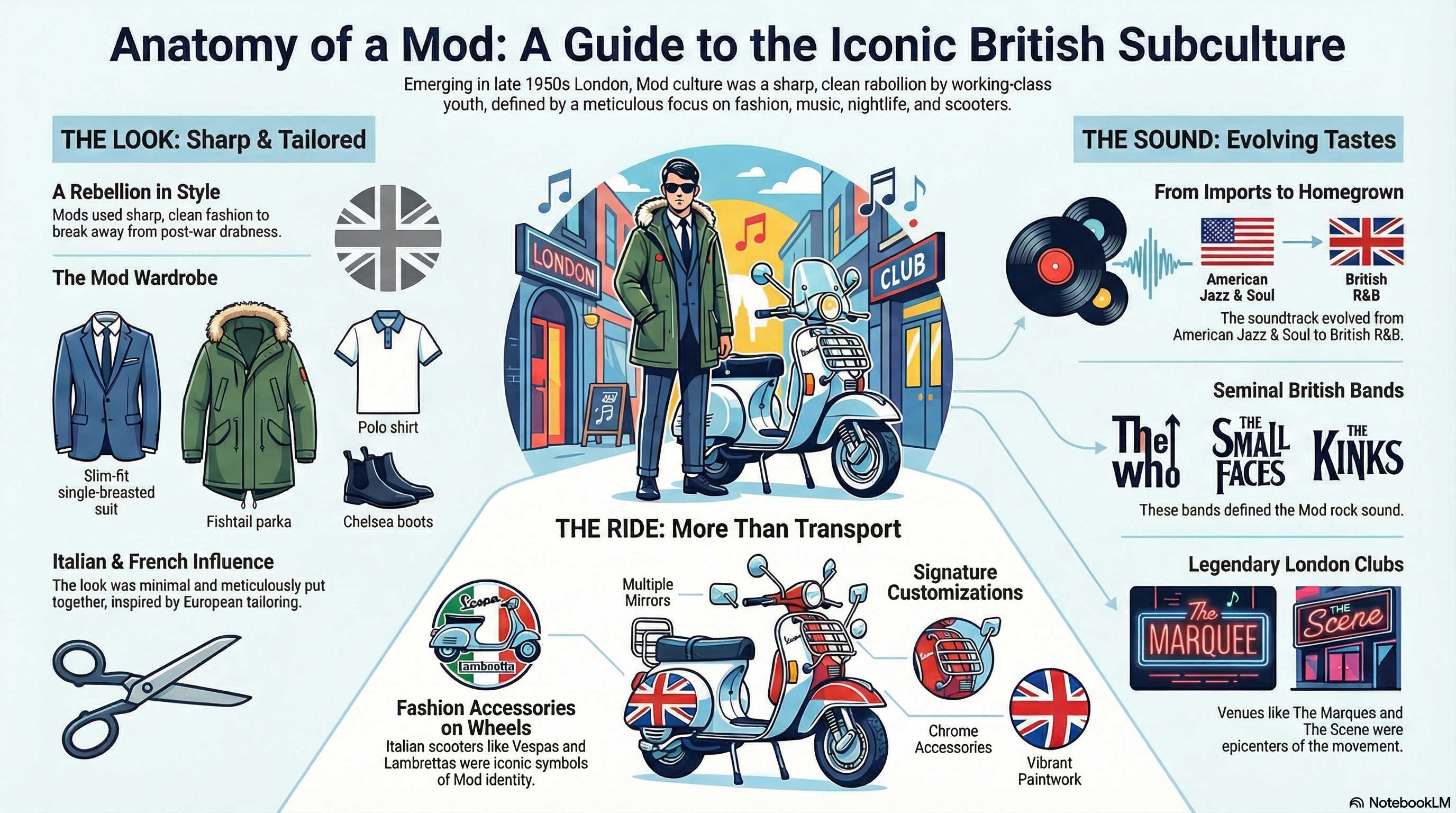 The History of Mod Culture in the UK