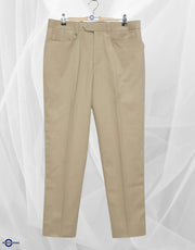 Mens Chino Trousers | 60s Vintage Style Light Khaki Chino Trouser