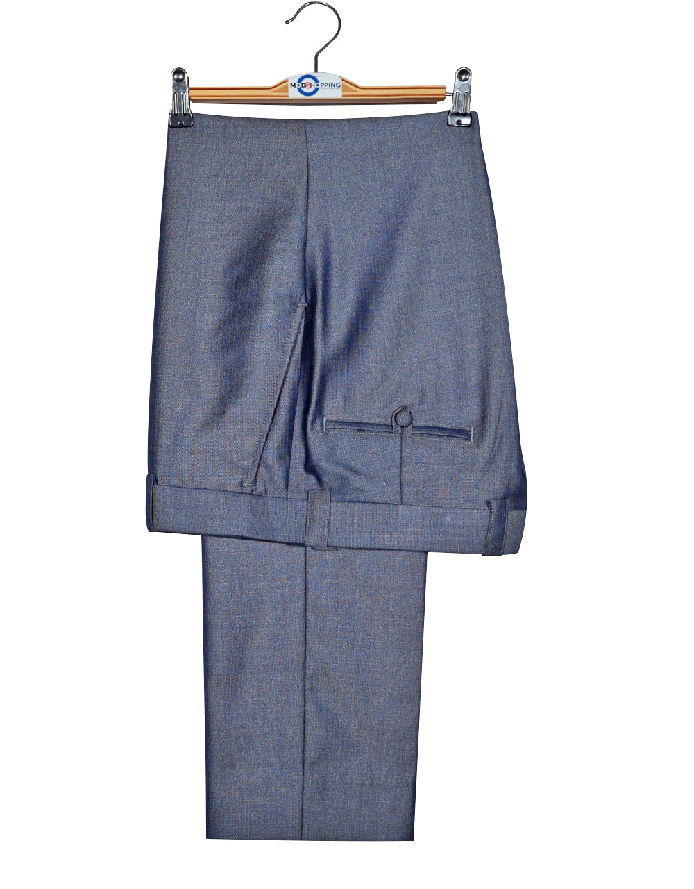 60s Mod Style Blue Tonic Suit