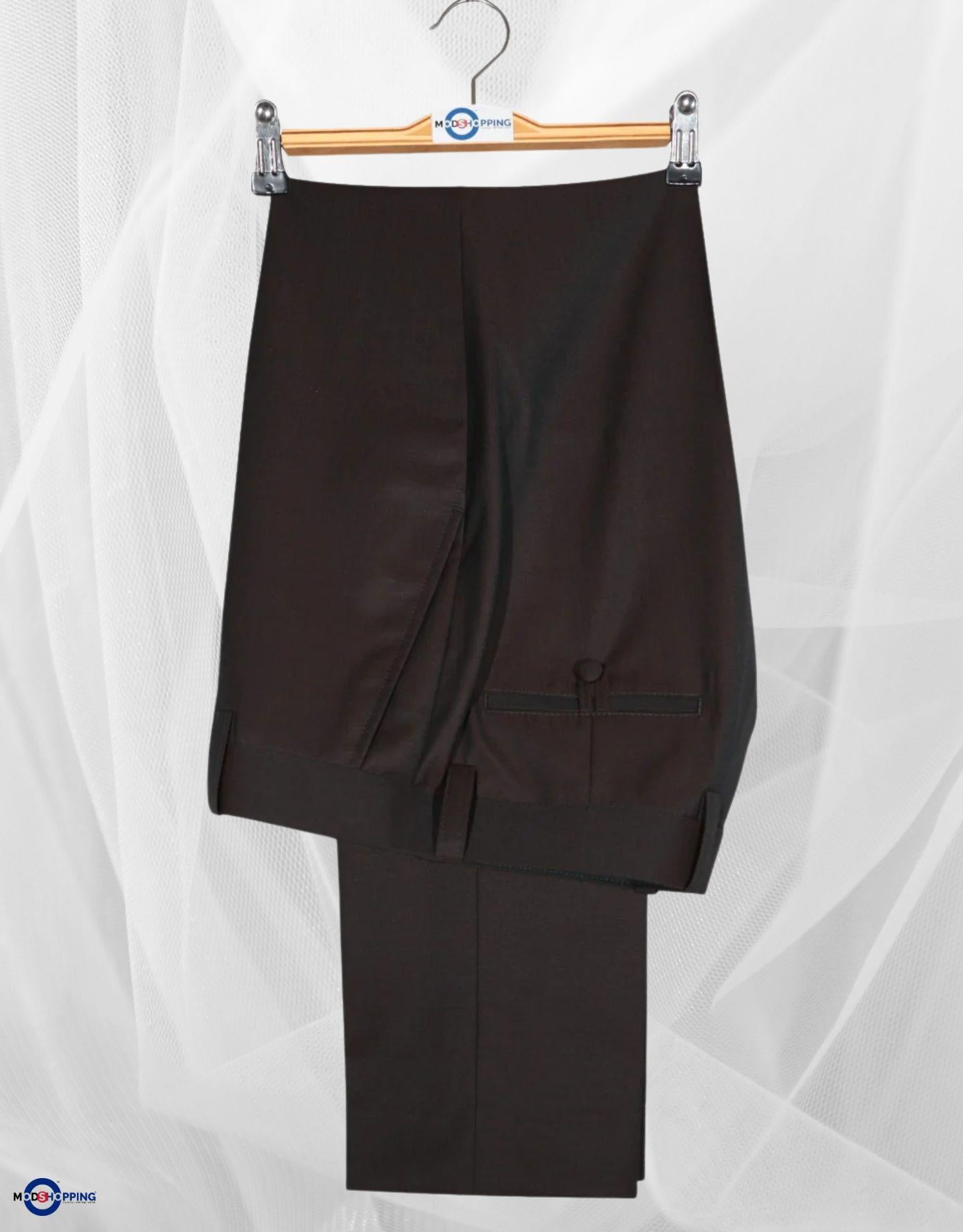 Brown and Black Two Tone Suit