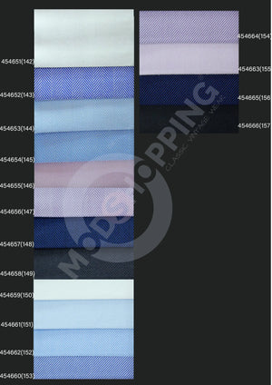 Bespoke Shirt Herringbone 60s Mod Fashion Shirt Modshopping Clothing