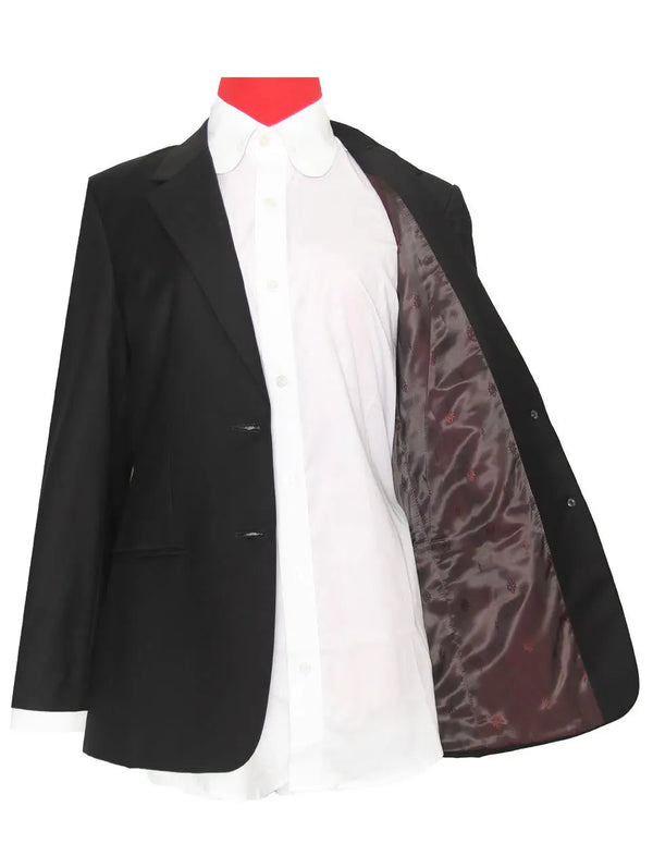 Black Jacket | Black Color 2 Button Womens Jacket Modshopping Clothing
