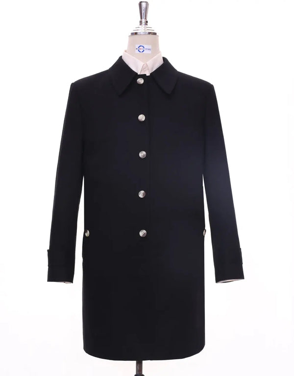 Black Mac Coat| 60s Mod Clothing Original Black Mac Coat For Men Modshopping Clothing