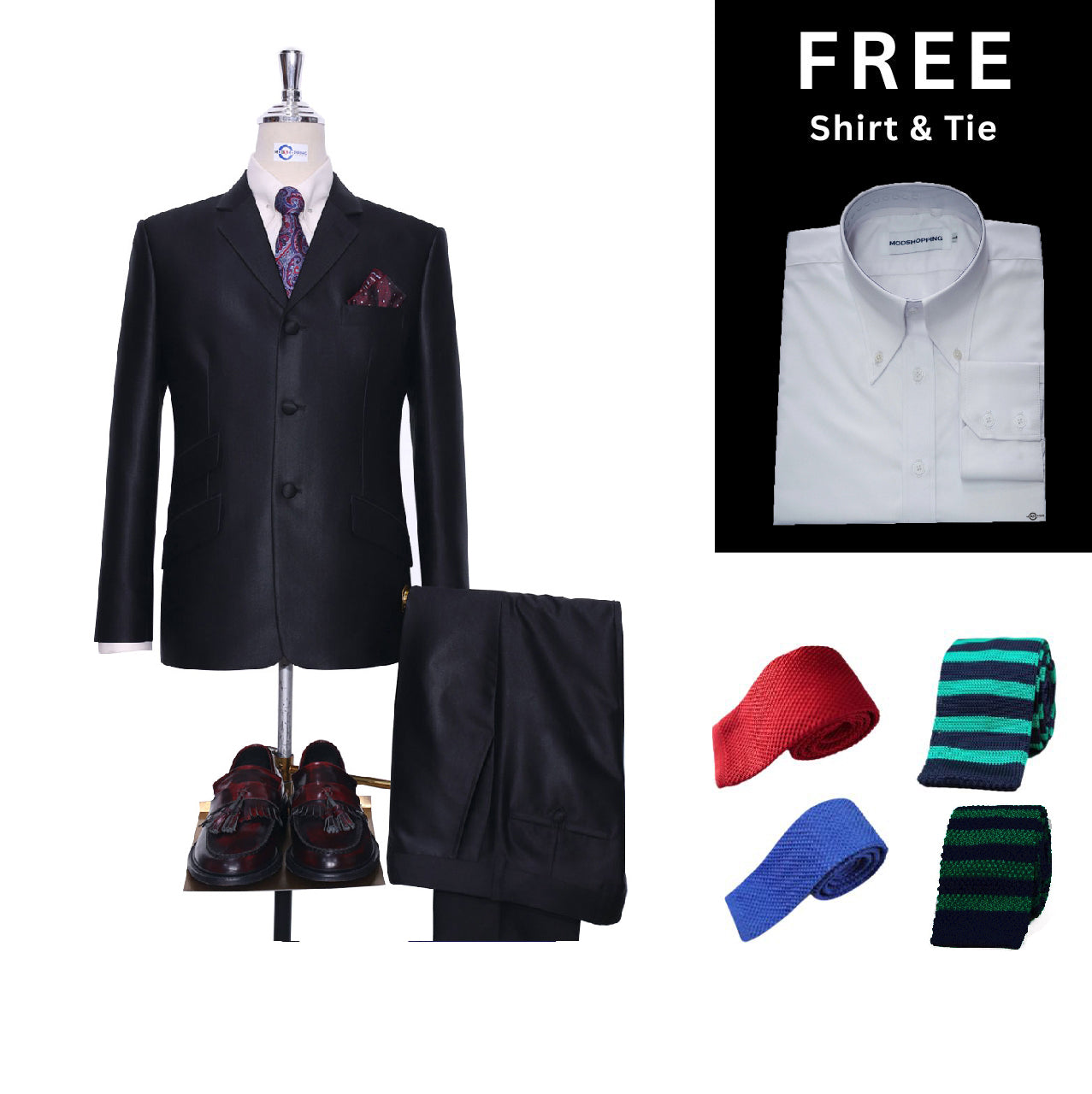 Black Tonic Suit Packet 