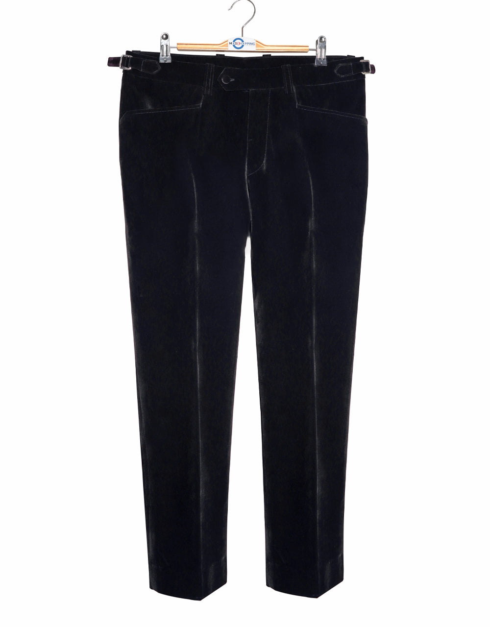 Black Velvet Double Breasted Suit