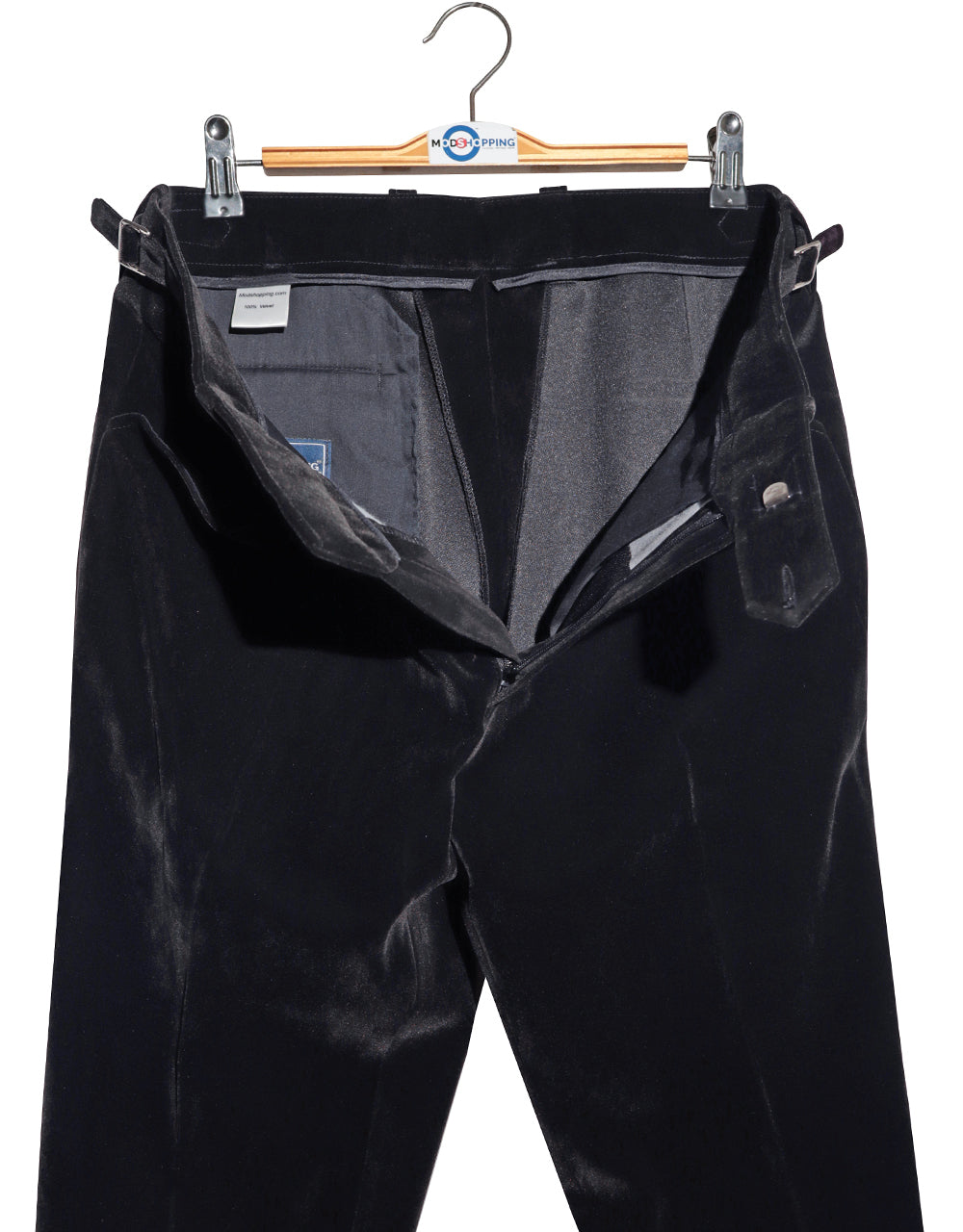 Black Velvet Double Breasted Suit