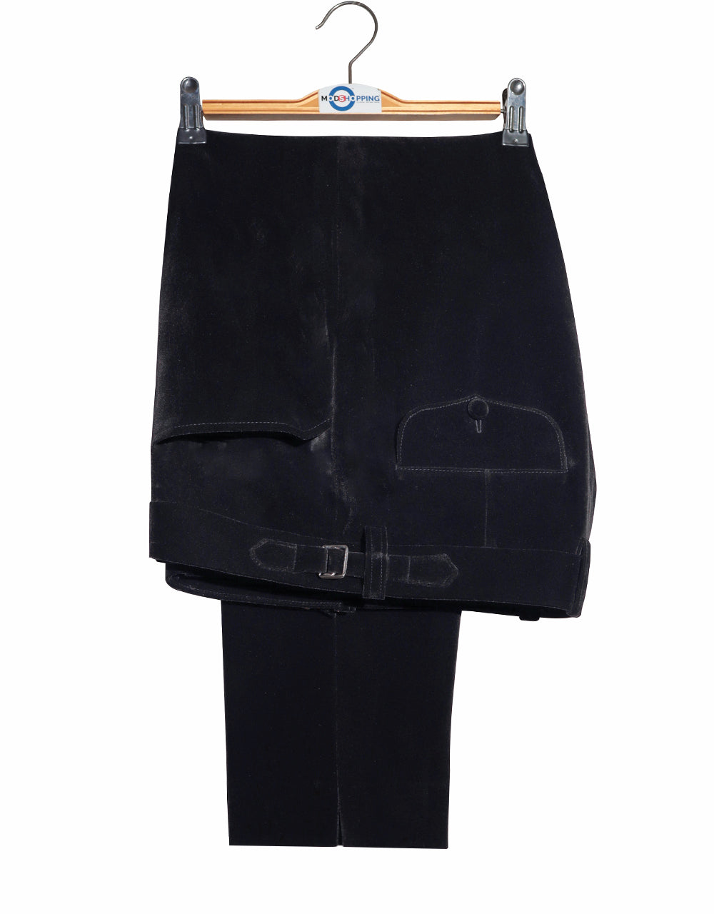 Black Velvet Double Breasted Suit