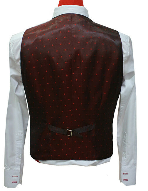 Black and White Pinstripe Suit