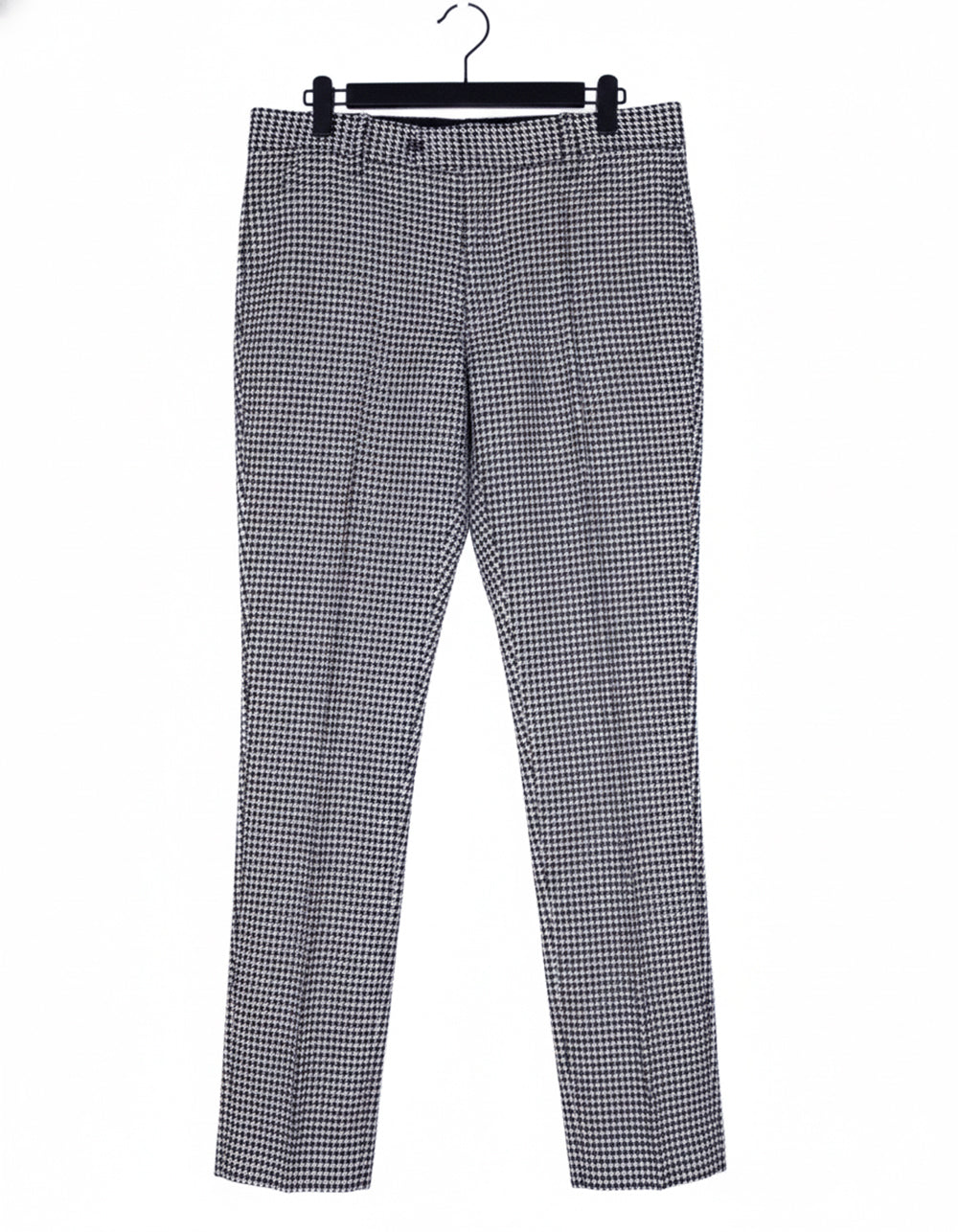 Black & White Houndstooth Three-Piece Suit