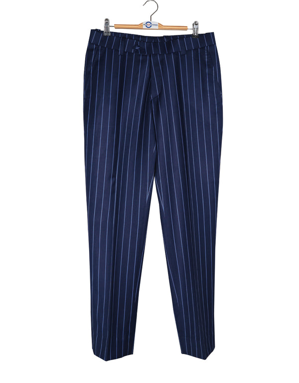 Stripe Suit - Blue and Sky Blue Stripe Suit