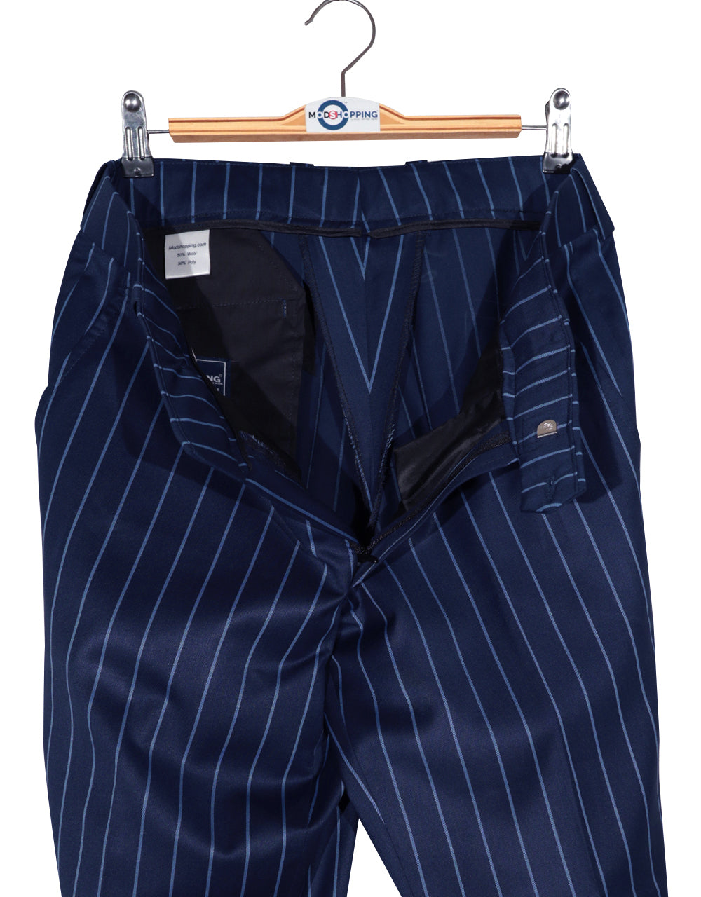 Stripe Suit - Navy Blue Stripe Suit