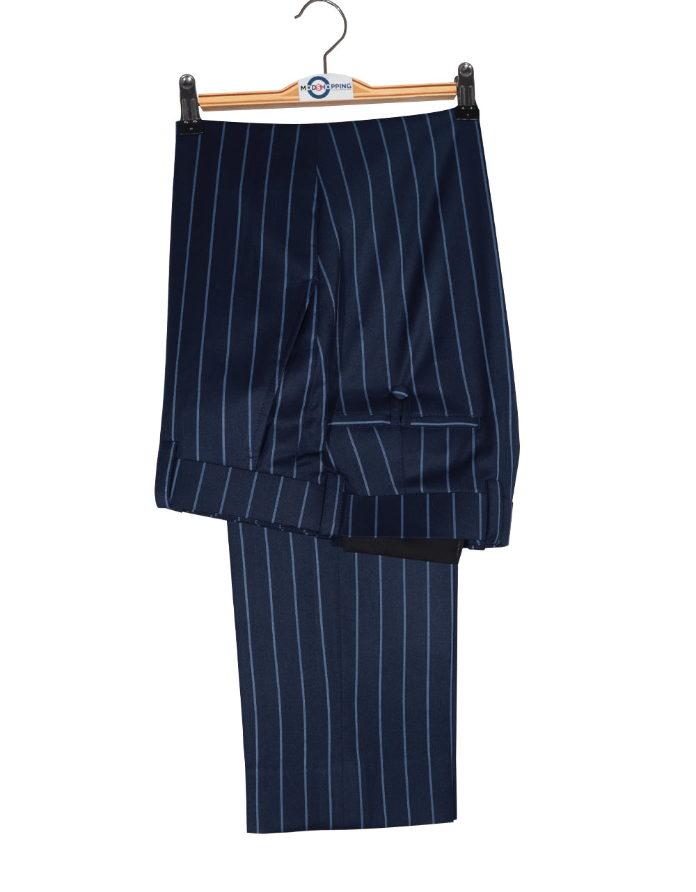 Stripe Suit - Navy Blue Stripe Suit