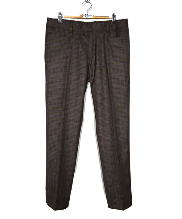 Chocolate Brown Goldhawk Suit Pacth Pocket