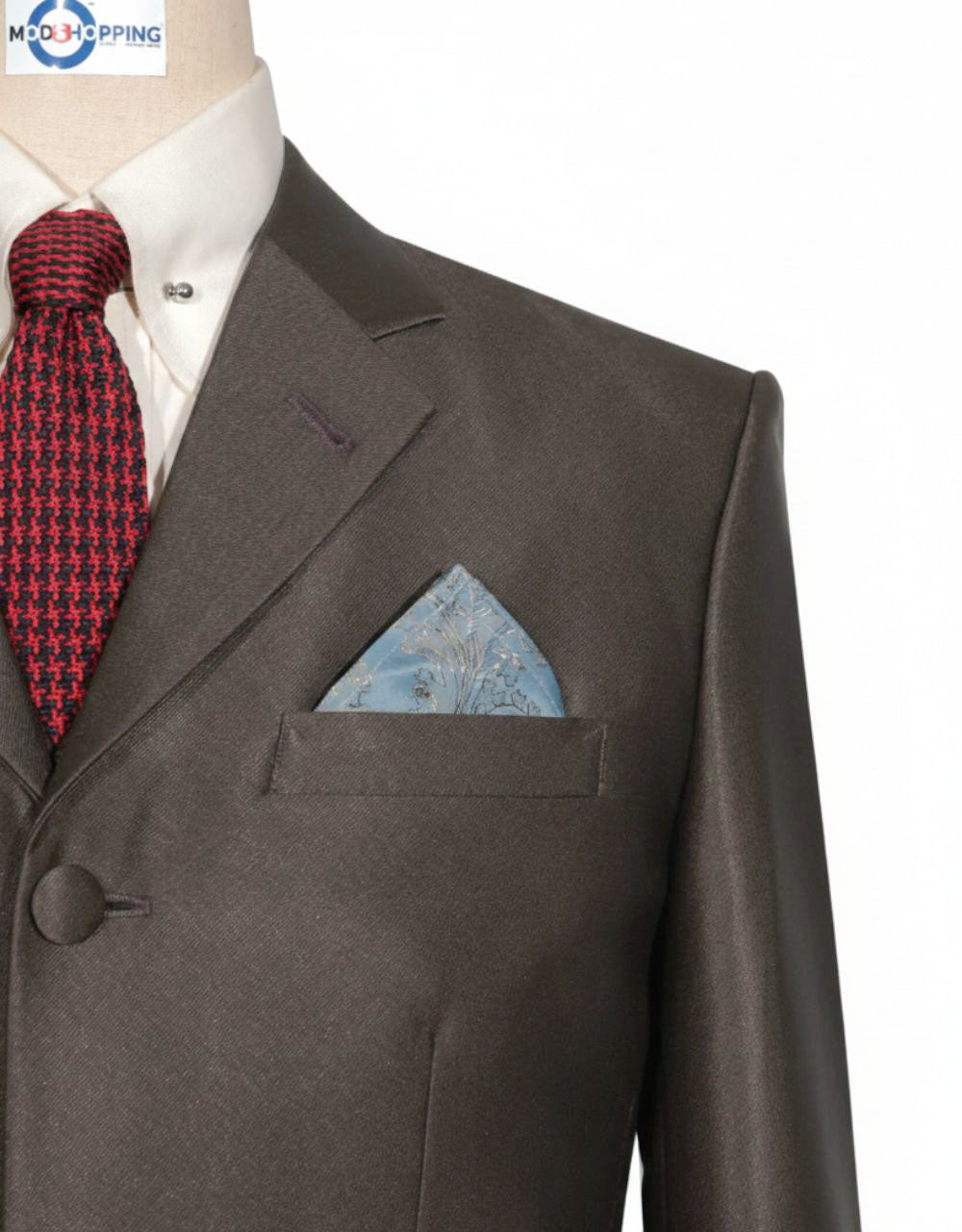 Tonic Suit | 60s Style Brown Tonic Suit