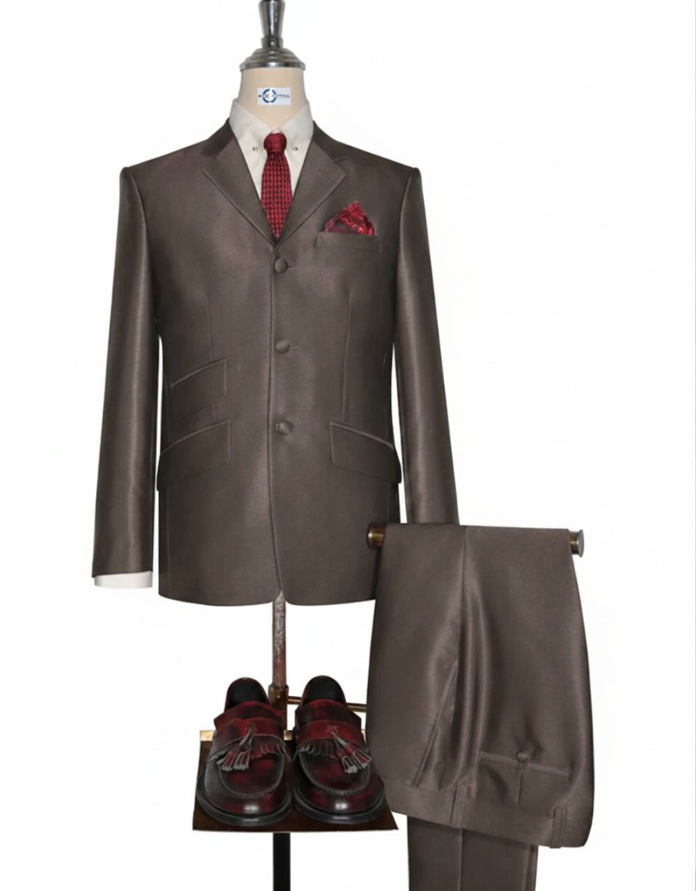Tonic Suit | 60s Style Brown Tonic Suit