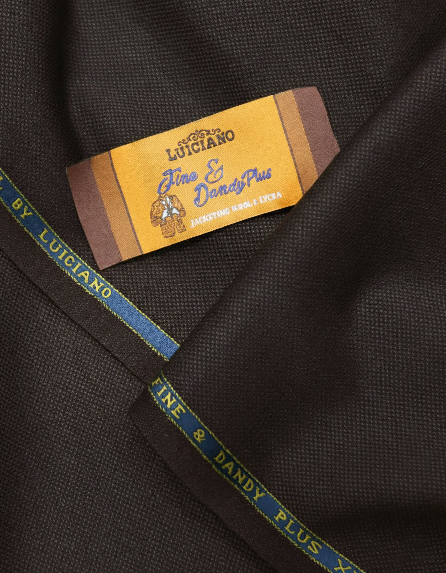 Brown Birdseye Fabric