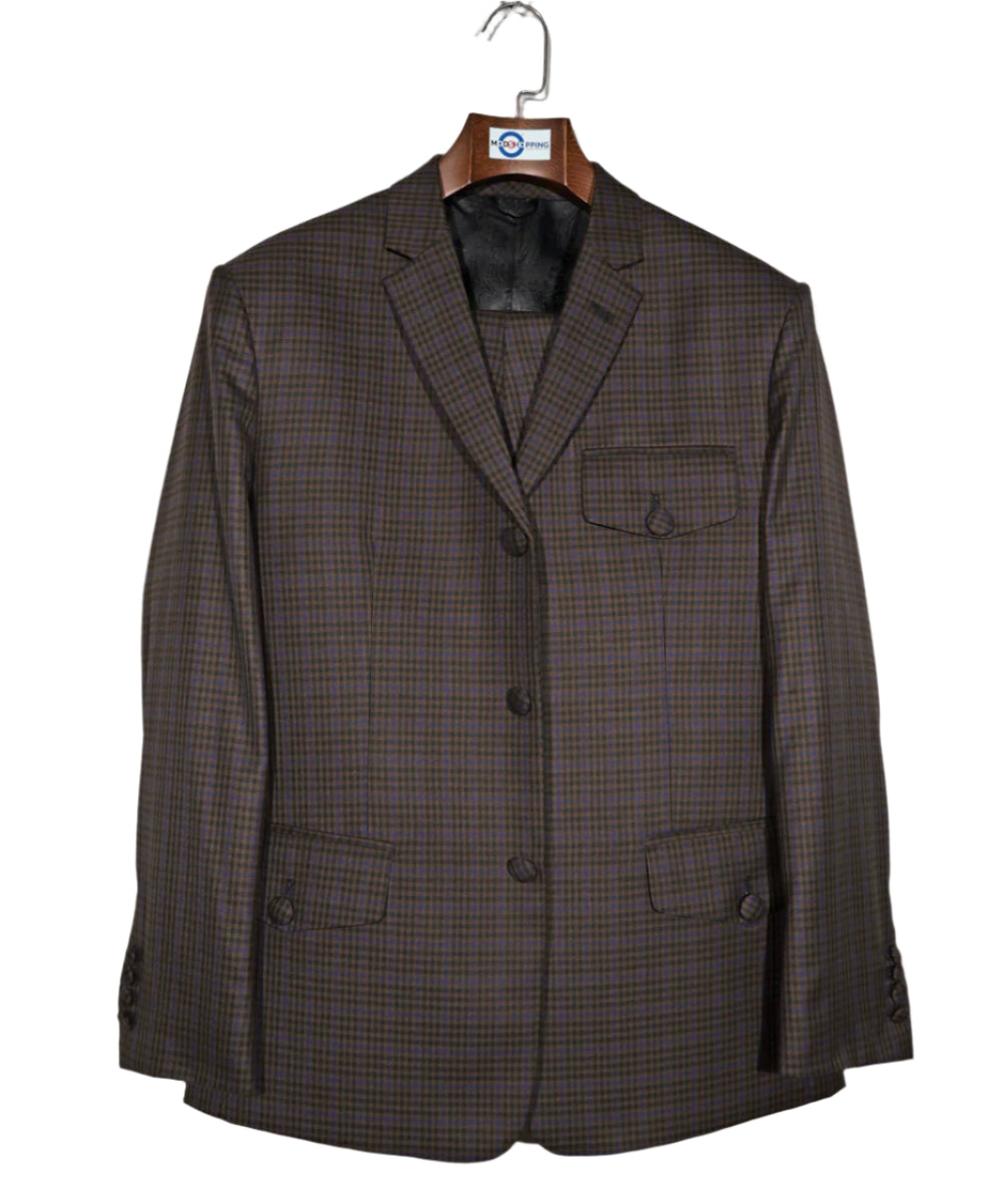 Chocolate Brown Goldhawk Suit 