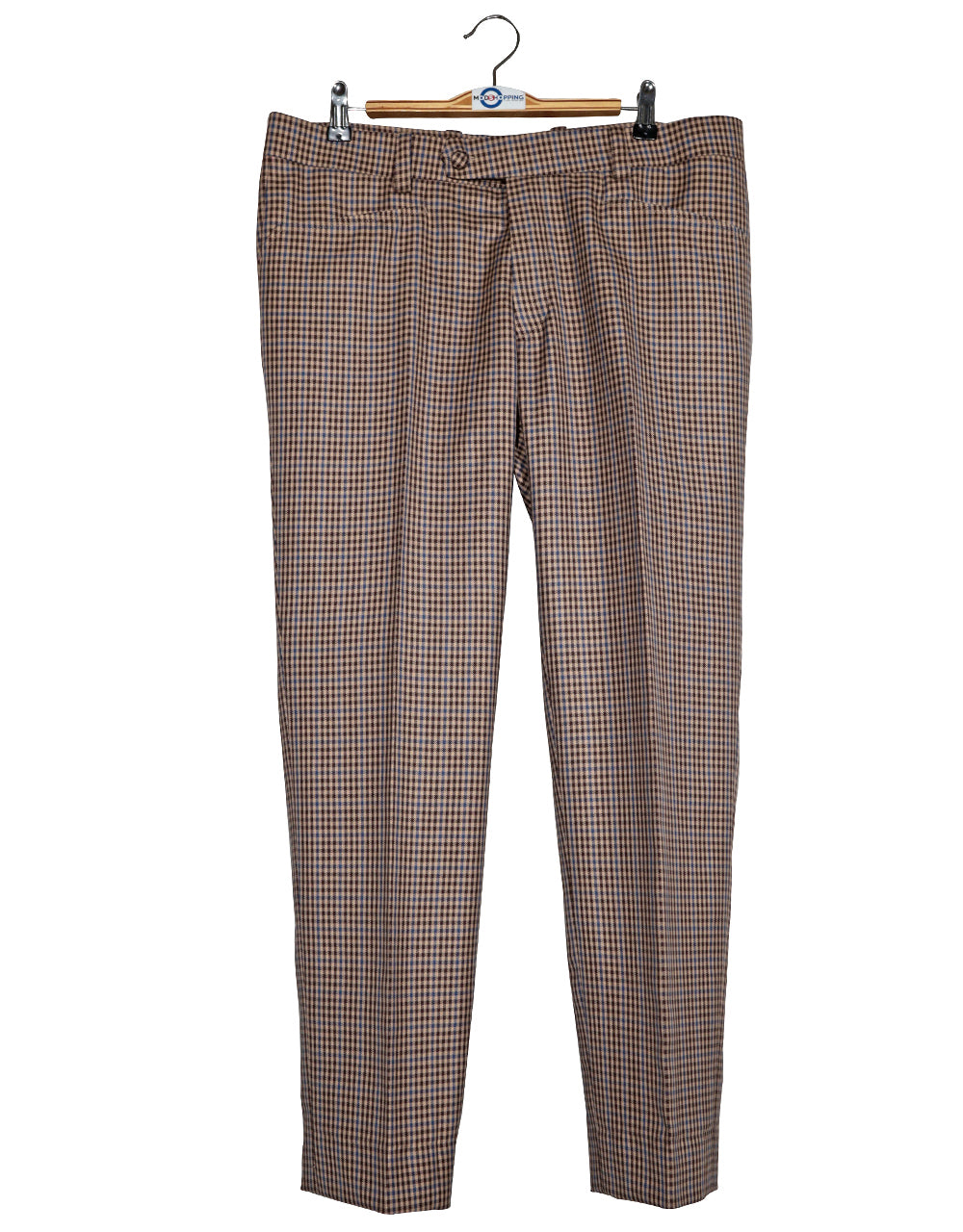 Mod Suit - Vintage Style Brown Goldhawk Suit