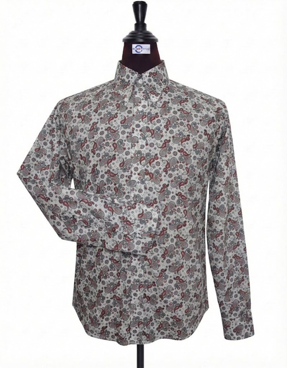 Brown Paisley Shirt