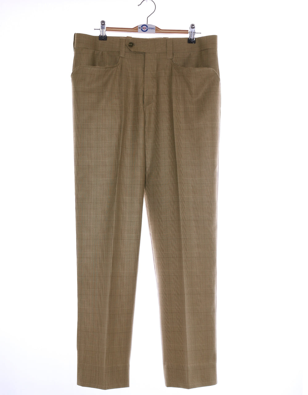 Brown Prince of Wales Check Suit 