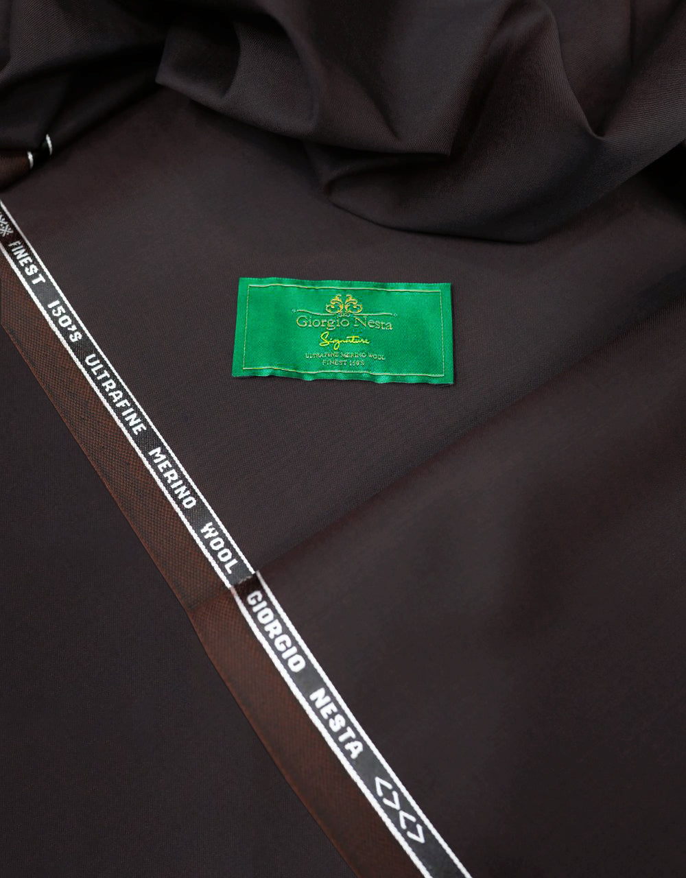Brown and Black Two Tone Fabric 