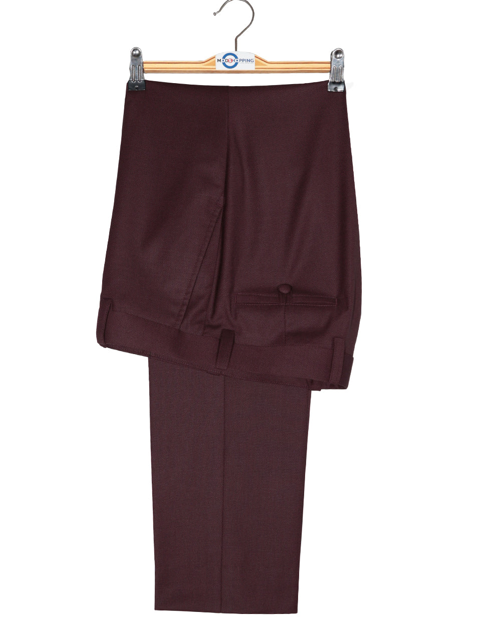 Burgundy Birdseye Suit