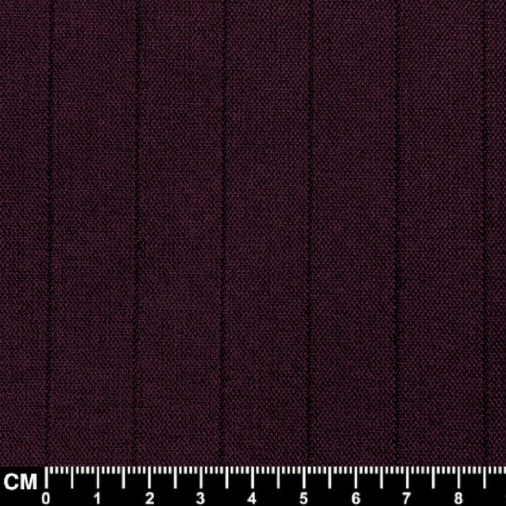 Burgundy and Black Stripe Fabric Size #12