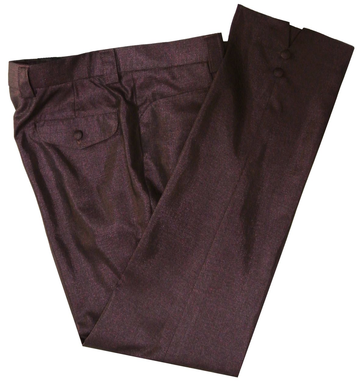 Burgundy Tonic 3 Piece Suit Trouser1