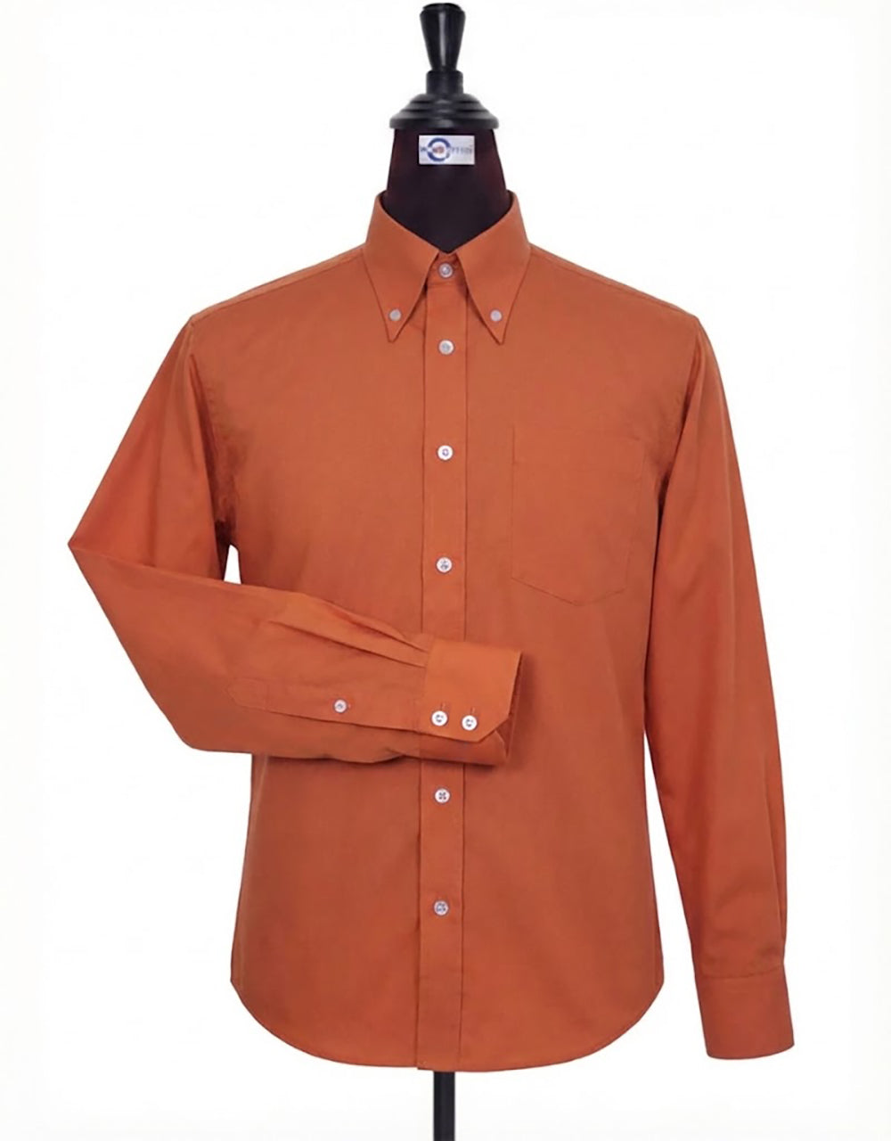 Burnt Brick Button Down Collar Shirt