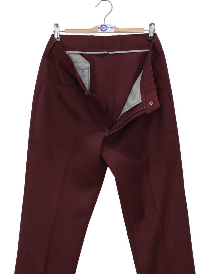 Burgundy Wedding Suit