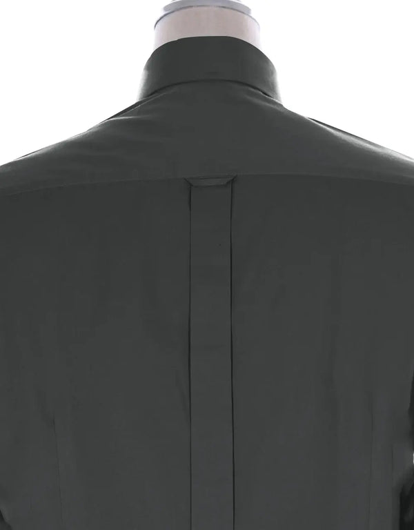 Button Down Shirt - Charcoal Grey Color Shirt Modshopping Clothing
