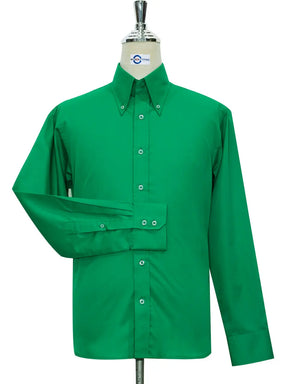 Button Down Shirt - Green Shirt Modshopping Clothing