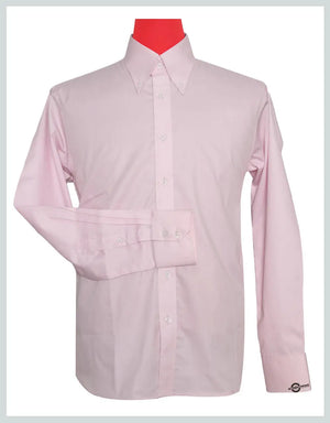 Button Down Shirt - Light Pink Shirt Modshopping Clothing
