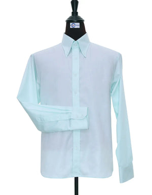 Button Down Shirt - Mint Green Shirt Modshopping Clothing