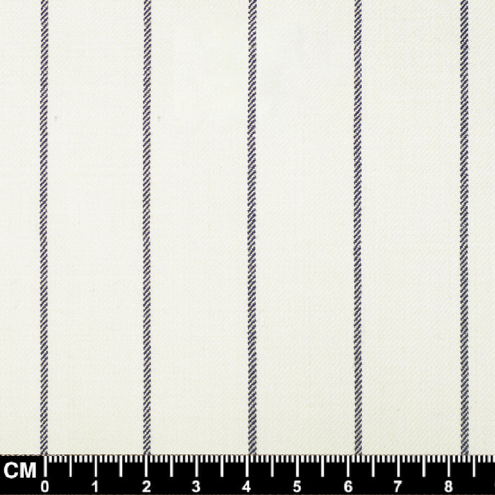 White and Black Stripe Fabric