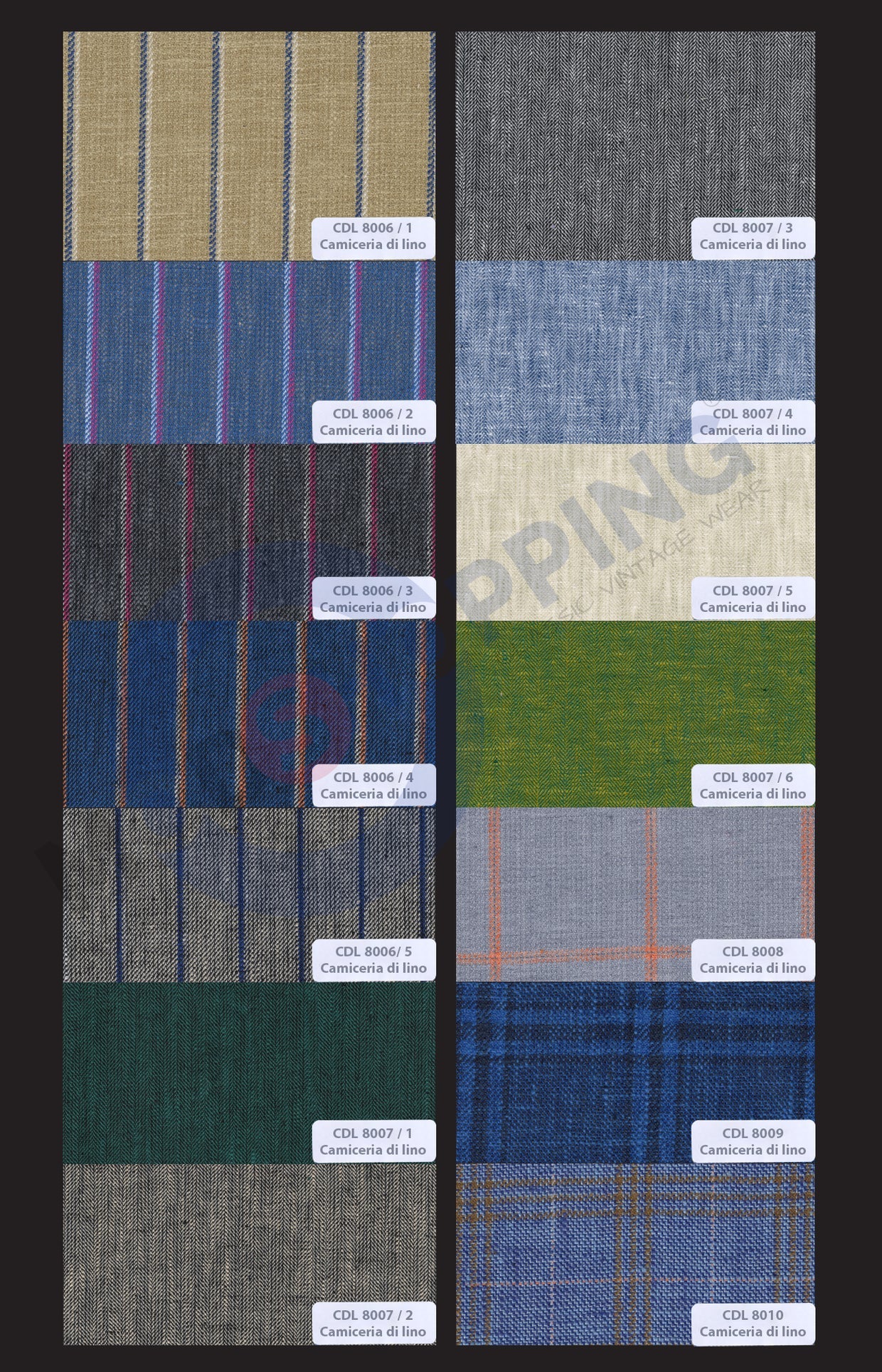 Bespoke 2 piece suit - Camiceria di lino Fabric Collection