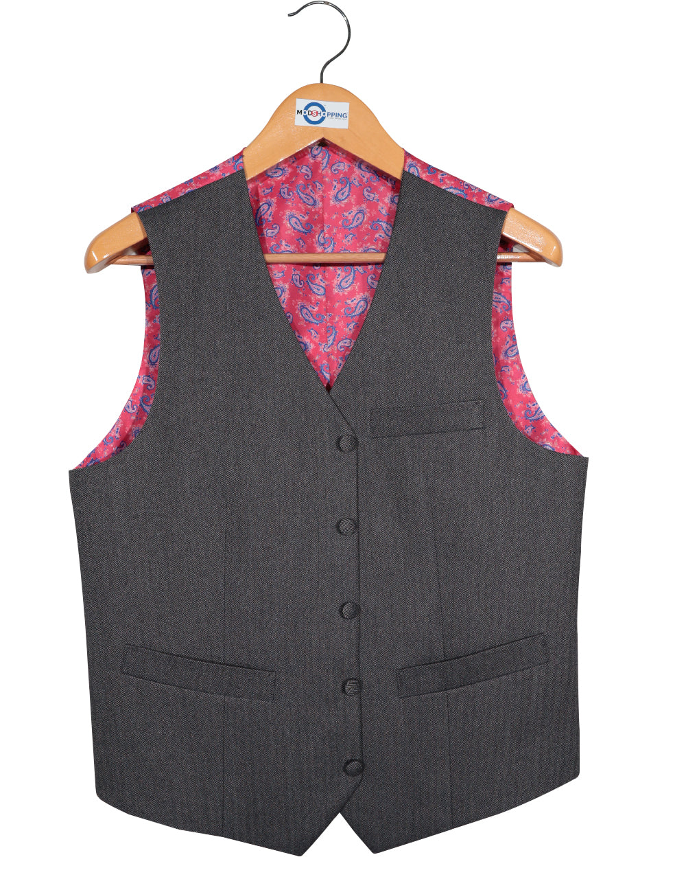 Mod & Vintage-Style Herringbone 3-Piece Suits