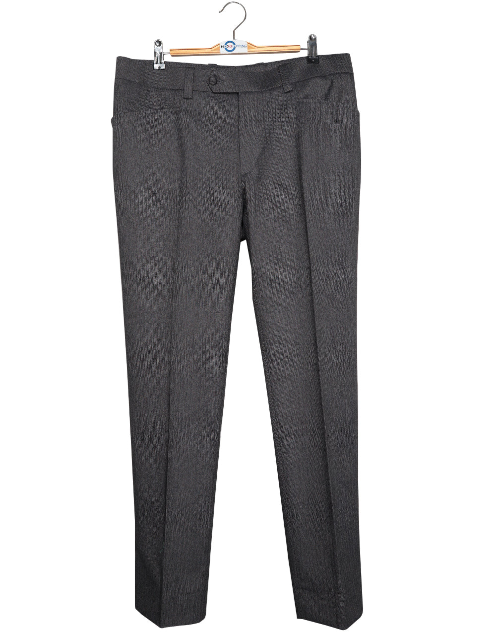 Mod & Vintage-Style Herringbone 3-Piece Suits