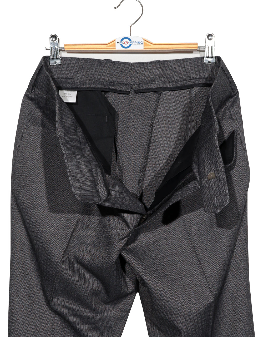 Mod & Vintage-Style Herringbone 3-Piece Suits