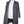 Load image into Gallery viewer, Long Overcoat | Charcoal Grey Prince of Wales Check Tweed Overcoat
