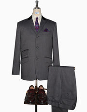  Herringbone Tweed Suit