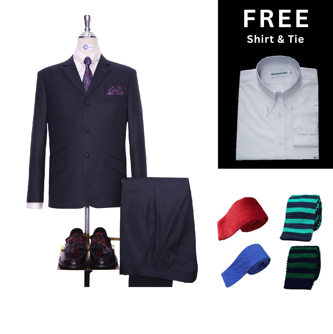 Charcoal Grey Suit Packet 