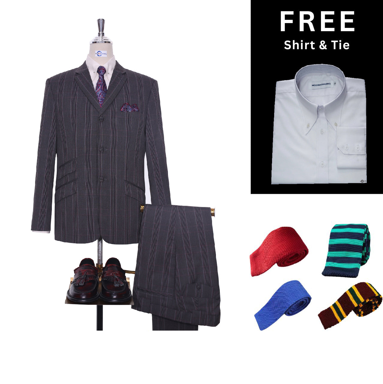 Charcoal_Grey_Pow_Check_2_Piece_Suit_Packet
