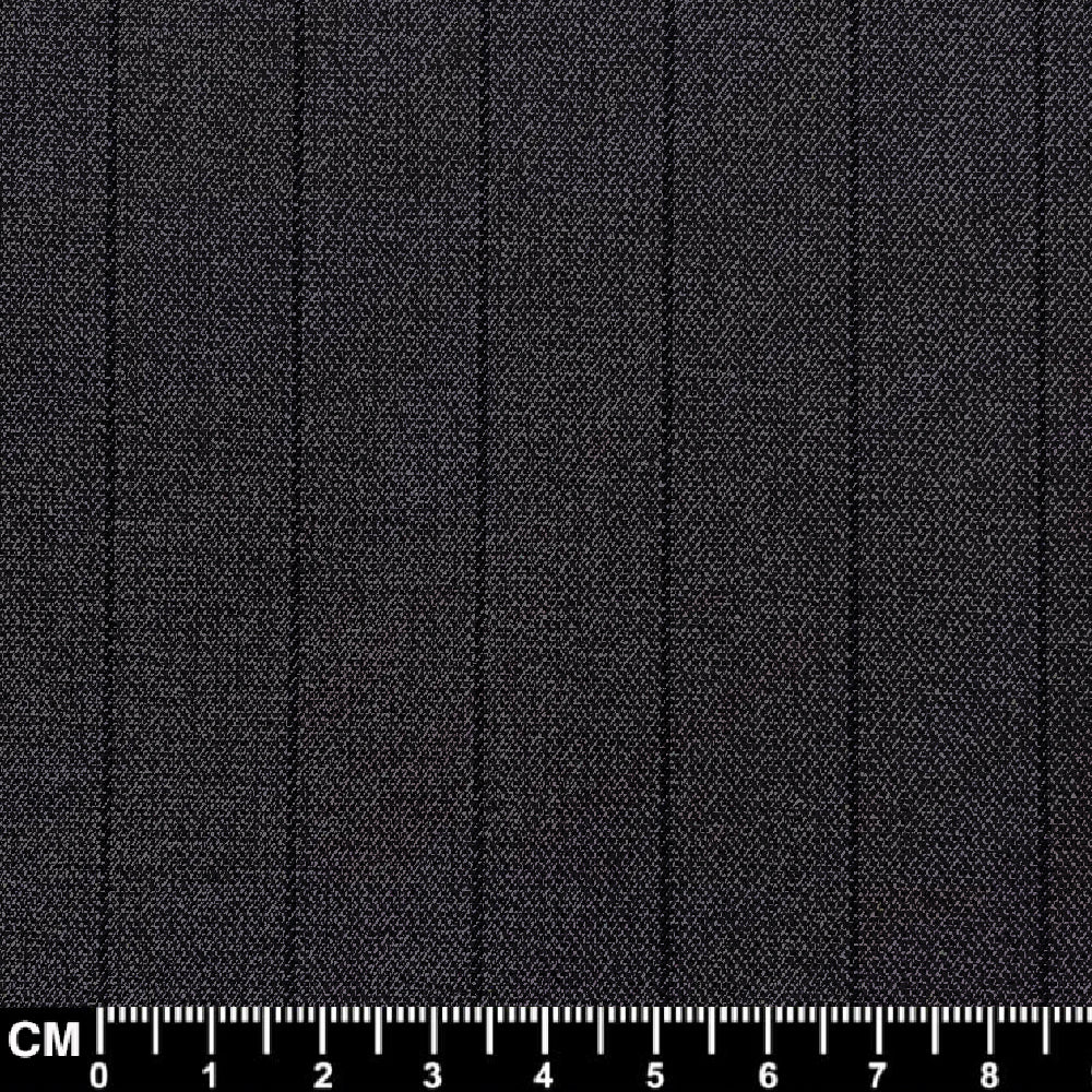 Charcoal Grey  and Black Stripe Fabric Size #10